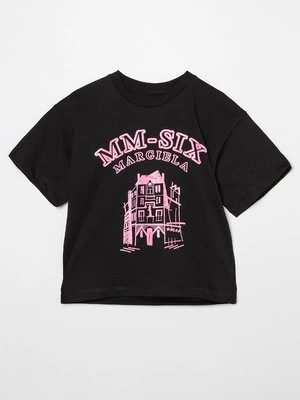 T-shirt z nadrukiem MM6 Maison Margiela