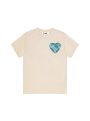 T-shirt z nadrukiem Molo piaskowy