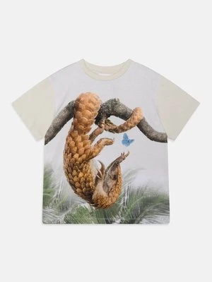 T-shirt z nadrukiem Molo mleczny