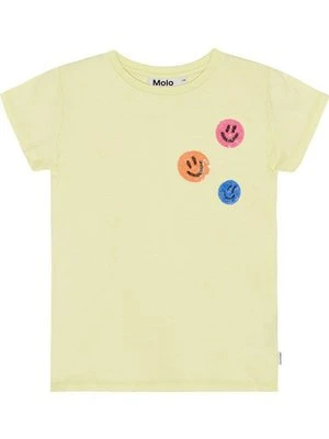T-shirt z nadrukiem Molo jasnożółty