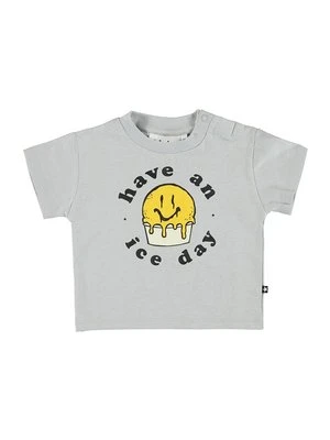 T-shirt z nadrukiem Molo niebieski