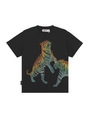 T-shirt z nadrukiem Molo czarny
