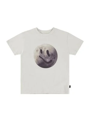 T-shirt z nadrukiem Molo biały