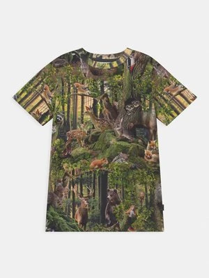 T-shirt z nadrukiem Molo czarny