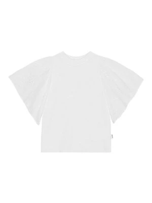 T-shirt z nadrukiem Molo biały