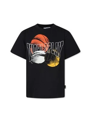 T-shirt z nadrukiem Molo granatowy