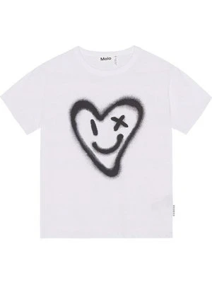T-shirt z nadrukiem Molo mleczny