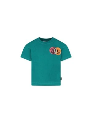 T-shirt z nadrukiem Molo zielony