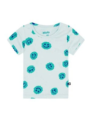 T-shirt z nadrukiem Molo niebieski