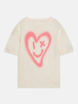 T-shirt z nadrukiem Molo mleczny
