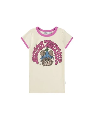 T-shirt z nadrukiem Molo niebieski