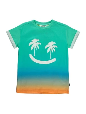 T-shirt z nadrukiem Molo zielony
