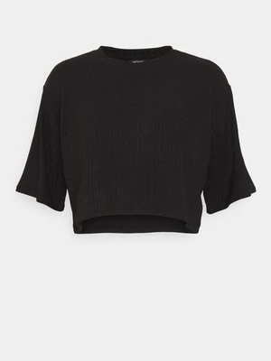 T-shirt z nadrukiem Monki