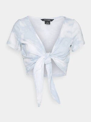 T-shirt z nadrukiem Monki