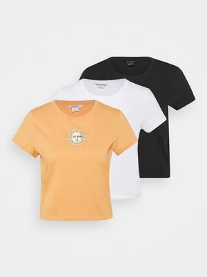 T-shirt z nadrukiem Monki