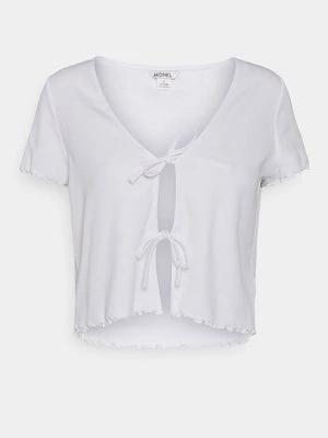 T-shirt z nadrukiem Monki