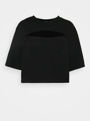 T-shirt z nadrukiem Monki