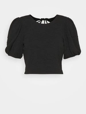 T-shirt z nadrukiem Monki