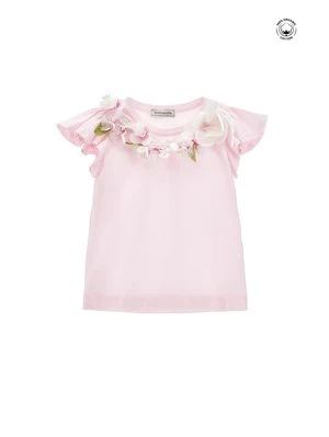 T-shirt z nadrukiem Monnalisa