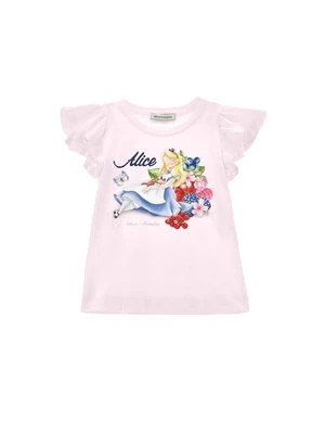 T-shirt z nadrukiem Monnalisa