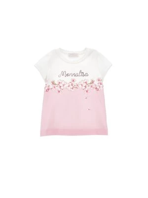T-shirt z nadrukiem Monnalisa