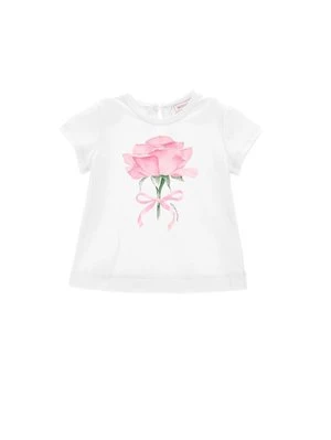 T-shirt z nadrukiem Monnalisa