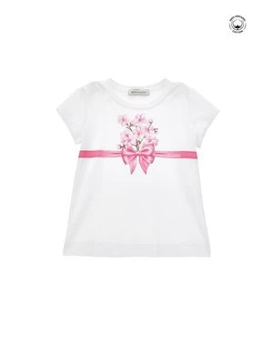 T-shirt z nadrukiem Monnalisa