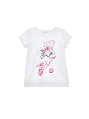 T-shirt z nadrukiem Monnalisa
