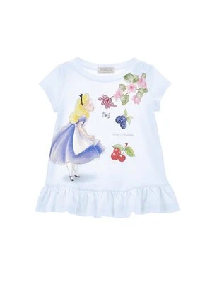 T-shirt z nadrukiem Monnalisa