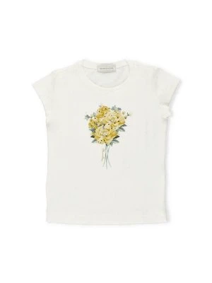 T-shirt z nadrukiem Monnalisa