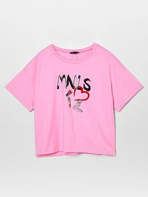 T-shirt z nadrukiem Monnalisa