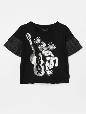 T-shirt z nadrukiem Monnalisa