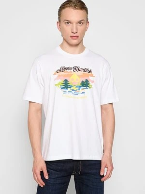 T-shirt z nadrukiem Moose Knuckles