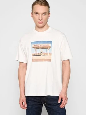 T-shirt z nadrukiem Moose Knuckles