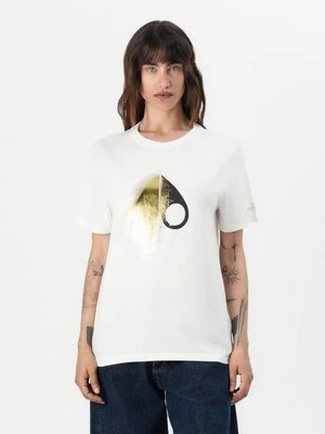 T-shirt z nadrukiem Moose Knuckles