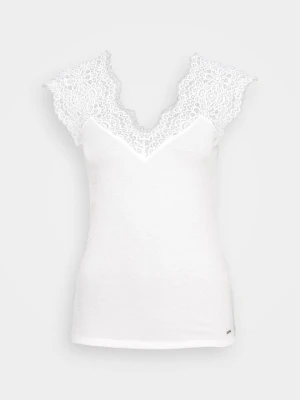 T-shirt z nadrukiem Morgan mleczny