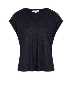 T-shirt z nadrukiem Morgan niebieski