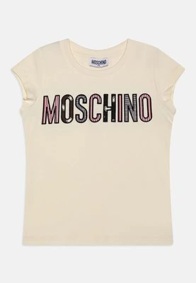 T-shirt z nadrukiem Moschino