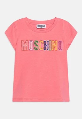 T-shirt z nadrukiem Moschino