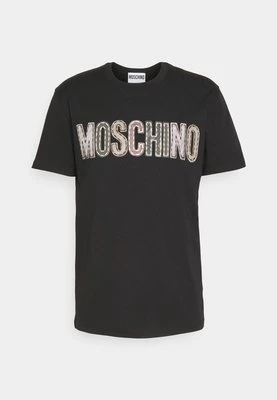 T-shirt z nadrukiem Moschino