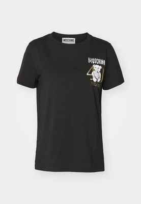 T-shirt z nadrukiem Moschino