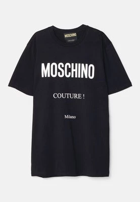 T-shirt z nadrukiem Moschino