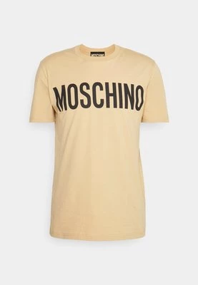 T-shirt z nadrukiem Moschino