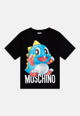 T-shirt z nadrukiem Moschino