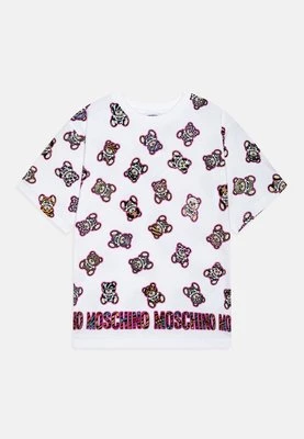 T-shirt z nadrukiem Moschino