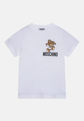 T-shirt z nadrukiem Moschino