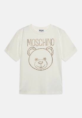 T-shirt z nadrukiem Moschino