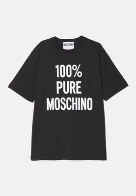 T-shirt z nadrukiem Moschino