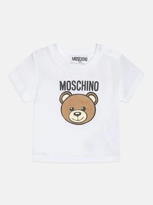 T-shirt z nadrukiem Moschino