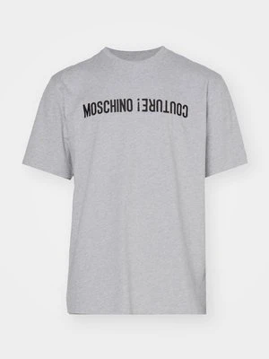 T-shirt z nadrukiem Moschino